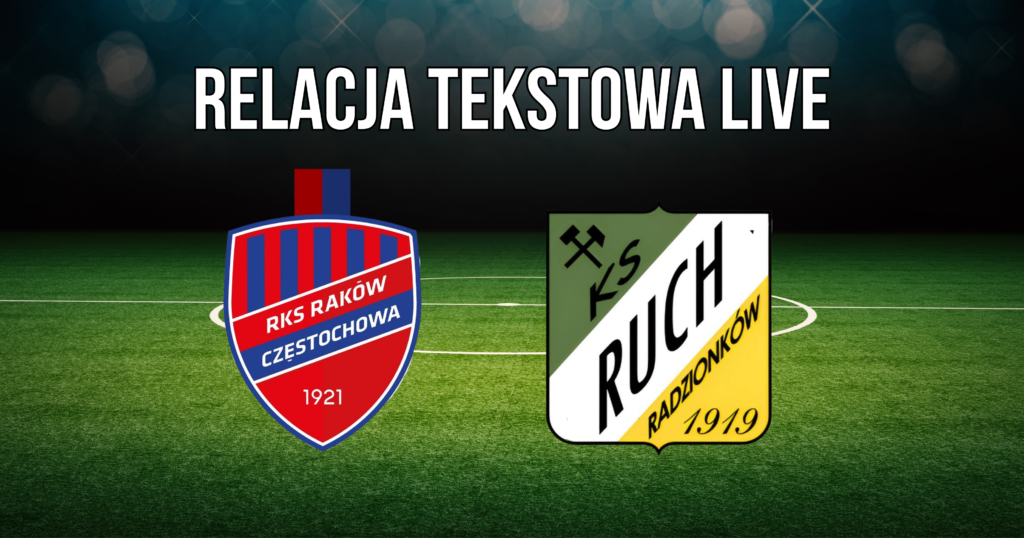 Relacje meczowe Częstochowa. Raków – Ruch live Relacje meczowe Częstochowa. Mecz o awans! Od godziny 11:00 zapraszam na relację tekstową live ze spotkania Akademia Raków z KS Ruch Radzionków. Raków musi wygrać, jeżeli marzy mu się awans do III ligi.